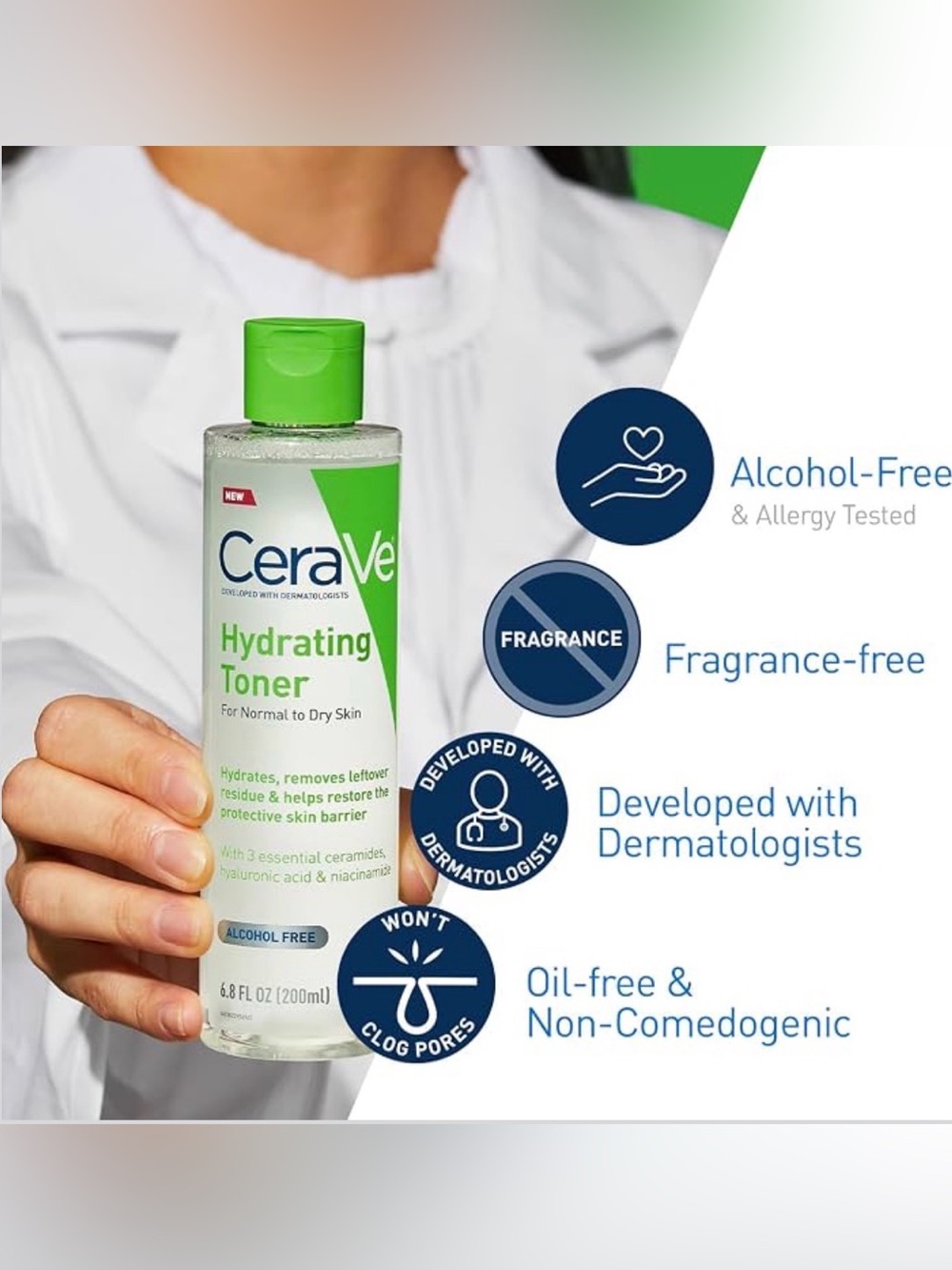 CeraVe Hydrating Toner - 6.8 fl oz - Picture 5 of 6